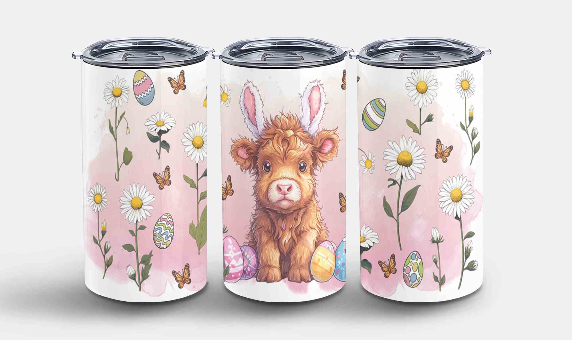Highland Cow Easter-10402